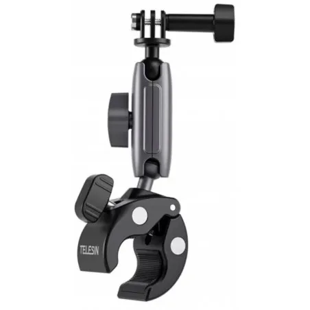 Telesin Universal Tube Clamp Aluminum Alloy