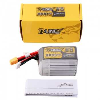 Tattu R-Line Version 5.0 1800mAh 22.2V 150C 6S XT60