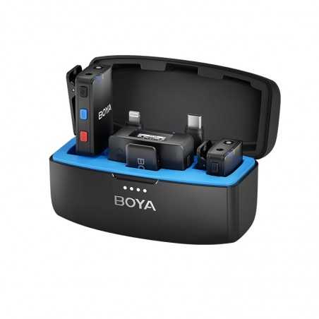 BoyaMIC 2.4GHz all-in-one professional wireless microphone-for Camera, iphone, android devices