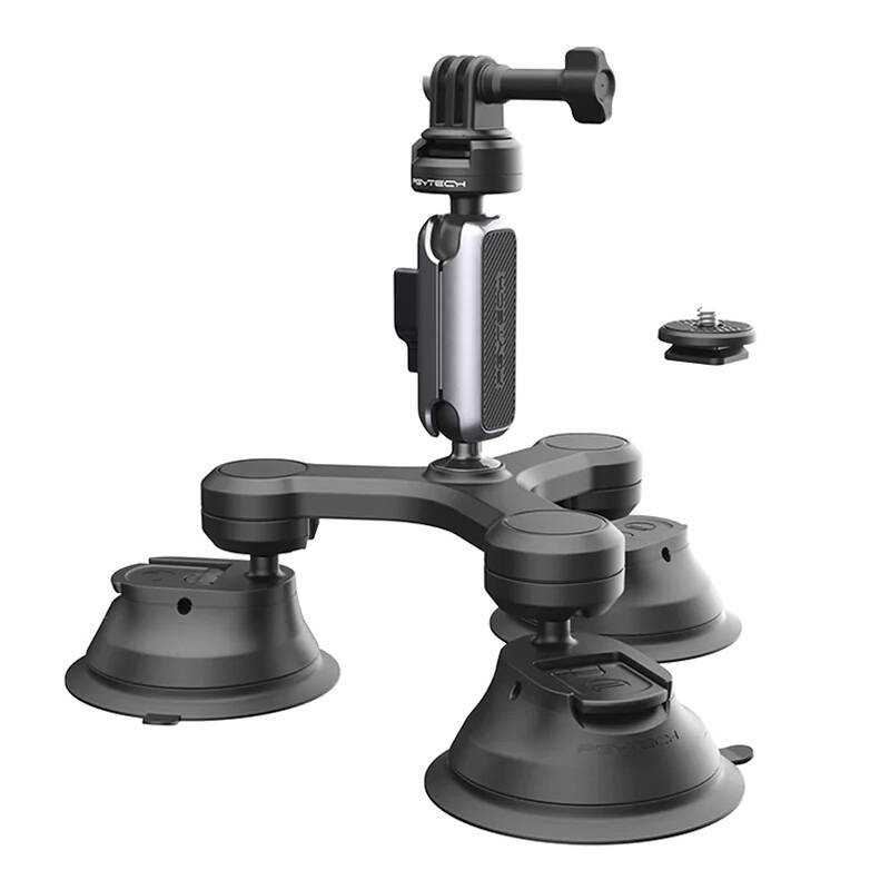 PGYTECH Caplock Three Arm Suction Mount