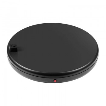 PULUZ 45cm Remote Control Adjusting Speed Rotating Turntable Display Stand with Power Socket 45 cm
