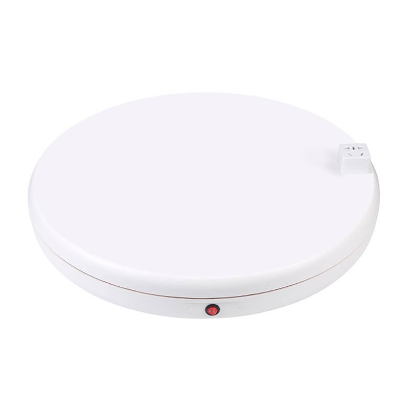 PULUZ 45cm Remote Control Adjusting Speed Rotating Turntable Display Stand with Power Socket 45 cm