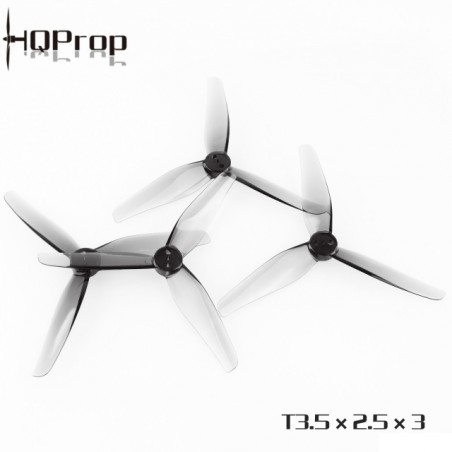 HQProp T3.5X2.5X3 3,5" Propeller Grey 1,5mm