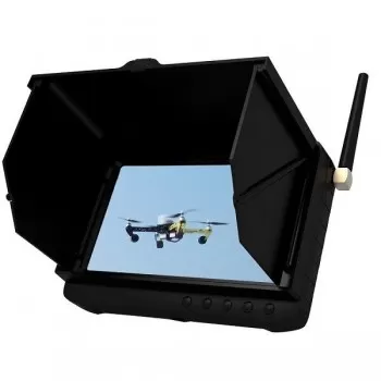 Monitor FPV 5" z Nagrywarką PVR 5,8GHz - Pasmo F