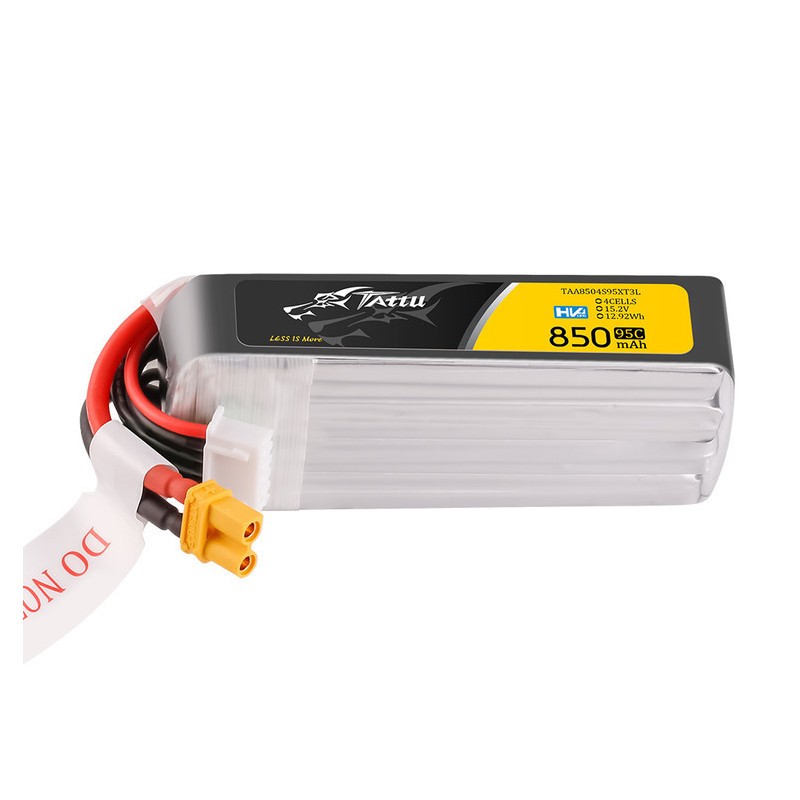 Tattu HV 850mAh 15.2V 95C 4S1P XT30