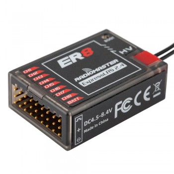 RadioMaster ER8 ExpressLRS 2.4G Receiver PWM