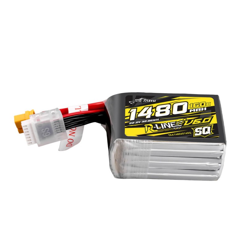 Battery LiPo Tattu R-Line V6 1480mAh 6S 160C z XT60 (SQ)