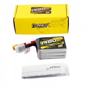 Battery LiPo Tattu R-Line V6 1480mAh 6S 160C z XT60 (SQ)