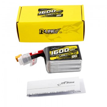 Akumulator LiPo Tattu R-Line V6 1600mAh 6S 160C z XT60 (SQ)