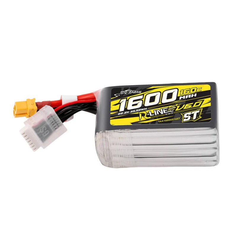 Akumulator LiPo Tattu R-Line V6 1600mAh 6S 160C z XT60 (ST)