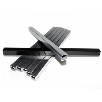 Profil aluminiowy modelarski czarny 10x10x180
