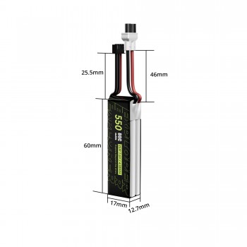 Akumulator Flywoo Explorer 2S 550mAh LiHV 80C