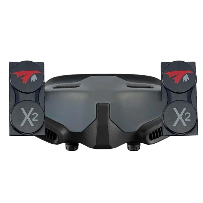 Anteny panelowe TrueRC X²-AIR 5.8 MK II Set LHCP dla DJI Goggles 2