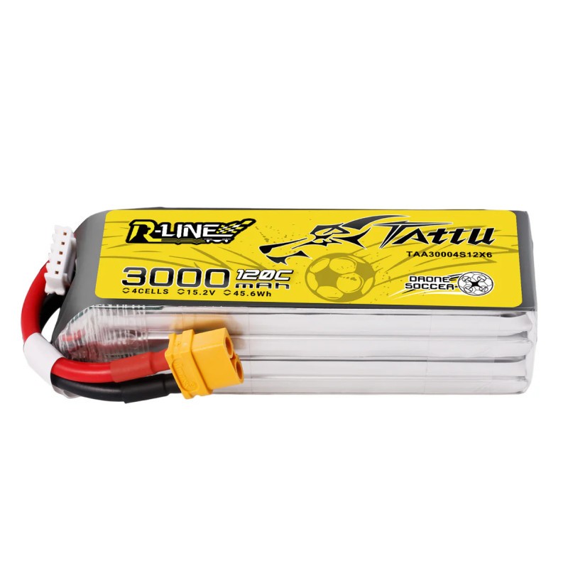 Akumulator LiPo Tattu 3000mAh 15.2V 120C 4S1P XT60