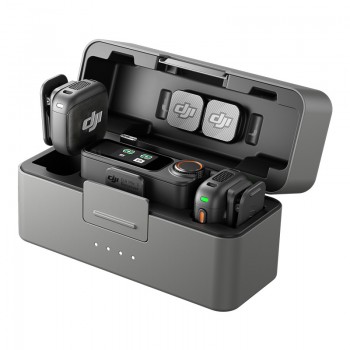 Zestaw mikrofonowy DJI Mic 3 (2 TX + 1 RX + Charging Case)