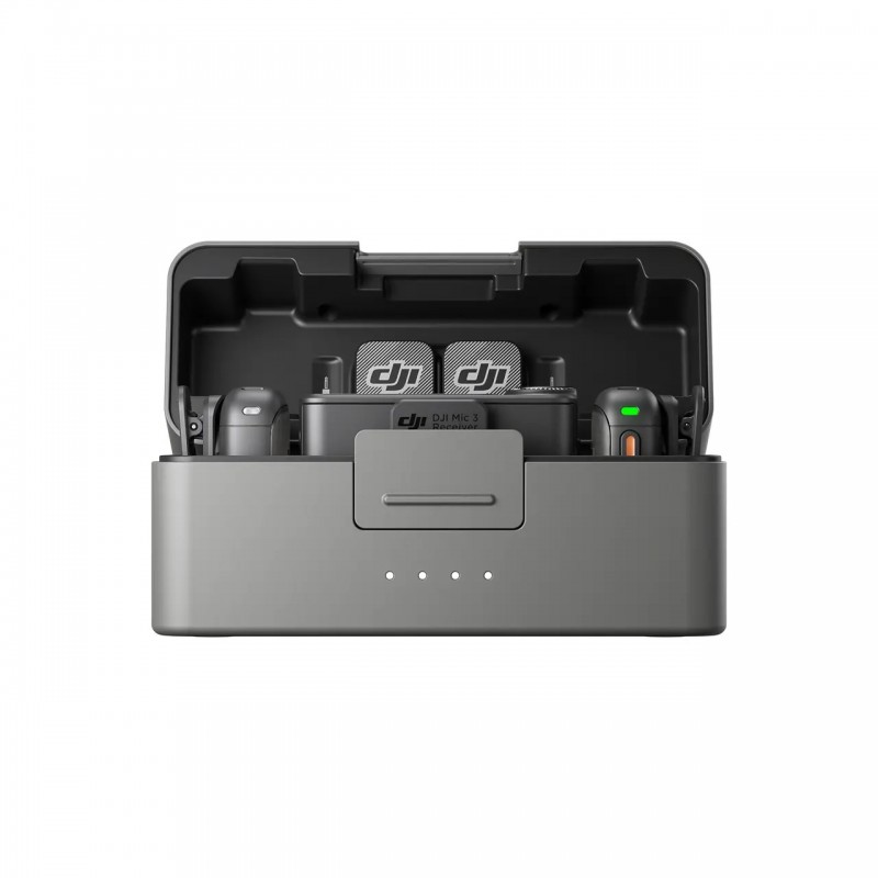 Zestaw mikrofonowy DJI Mic 3 (2 TX + 1 RX + Charging Case)