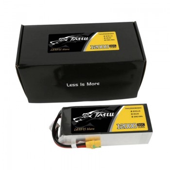 Tattu 12000mAh 22.2V 22.2V 30C 6S1P XT90 Battery