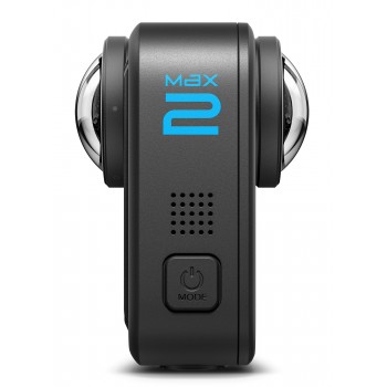 GoPro MAX 2 to kamera stworzona z myślą o najwyższej jakości obrazu i pełnej swobodzie twórczej.
