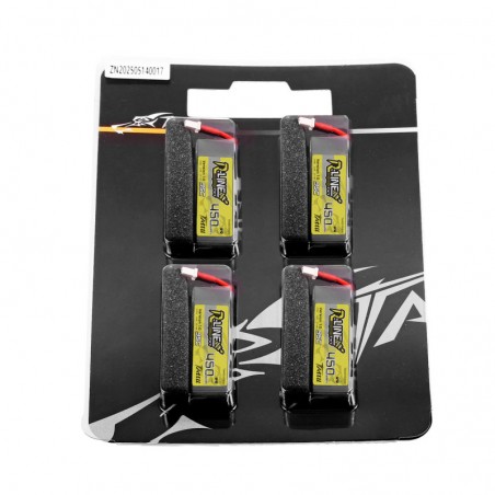 Tattu R-Line LiPo 450mAh 3.8V 95C 1S1P HV BT2.0