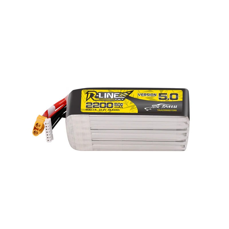 Tattu R-Line Version 5.0 2200mAh 22.2V 150C 6S XT60 Battery