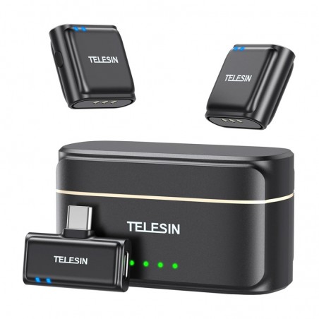 Telesin Microphone Set with Powerbank