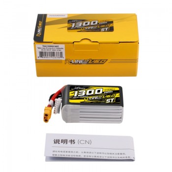 Battery LiPo Tattu R-Line V6 1300mAh 6S 160C z XT60