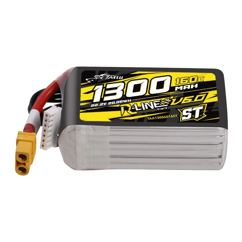 Akumulator LiPo Tattu R-Line V6 1300mAh 6S 160C z XT60