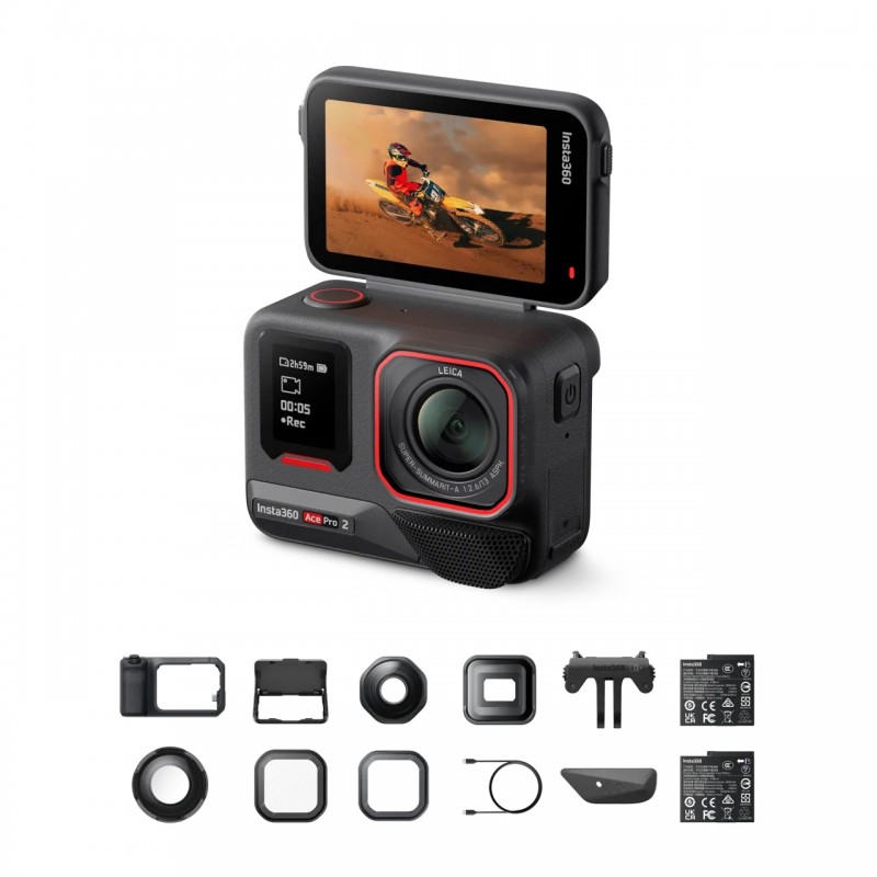 Kamera Insta360 Ace Pro 2 Ultimate Videography Bundle