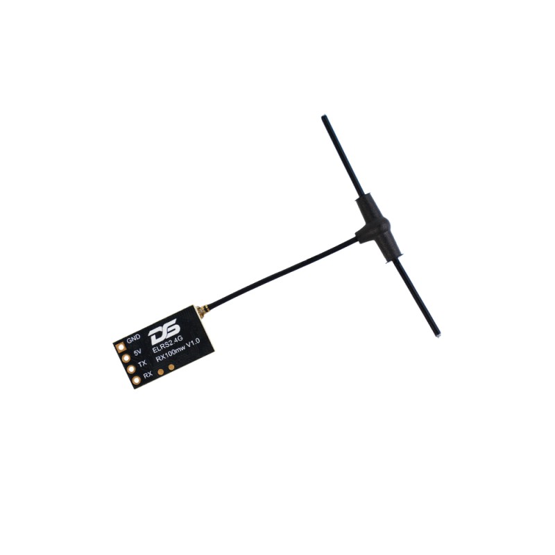 DeepSpace ELRS Nano 2.4G PA100 Receiver ExpressLRS 2.4G 100mW 40mm