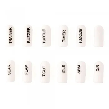Zestaw silikonowych osłon przełączników RadioMaster Labeled Silicon Switch Cover Set