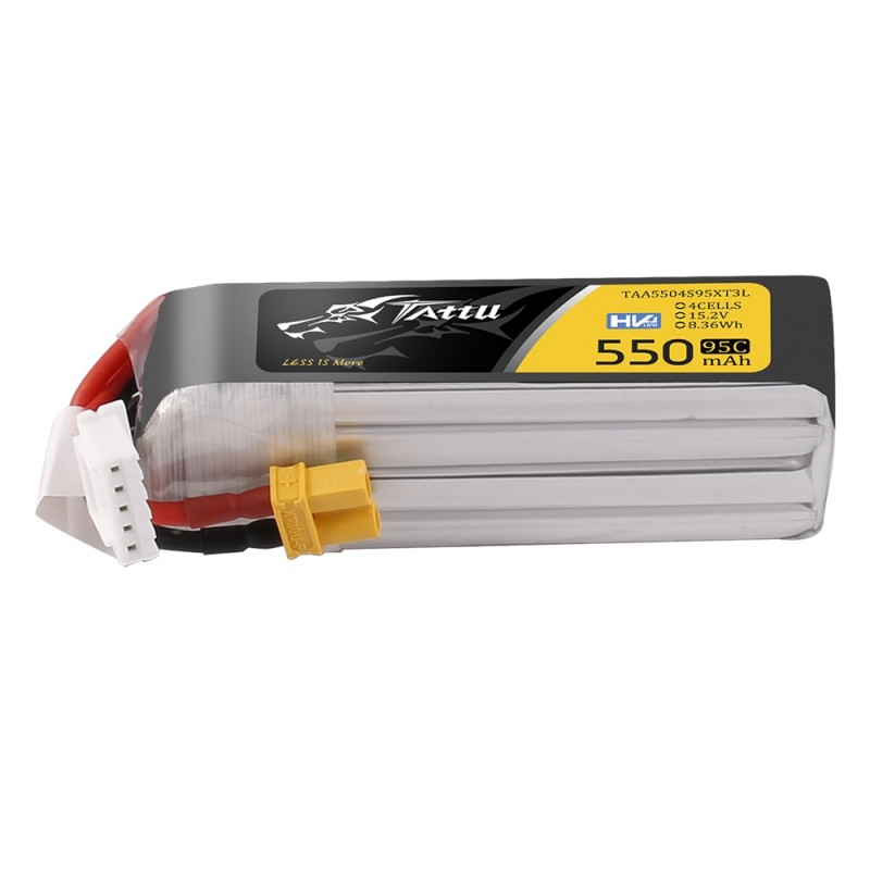 Tattu 550mAh 15.2V 95C 4S1P XT30 Battery