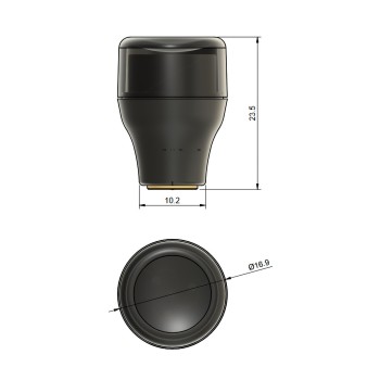 Antena FPV TrueRC Stubby Core