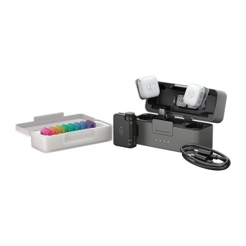 System mikrofonów bezprzewodowych DJI Mic Mini 2 (2 TX + 1 RX + Etui ładujące)