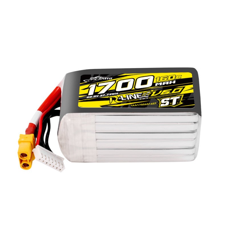 Akumulator LiPo Tattu R-Line Version 6.0 1700mAh 22.2V 160C 6S1P ST