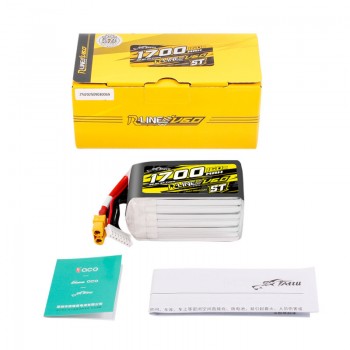 Akumulator LiPo Tattu R-Line Version 6.0 1700mAh 22.2V 160C 6S1P ST