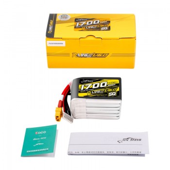 Akumulator LiPo Tattu R-Line Version 6.0 1700mAh 22.2V 160C 6S1P SQ