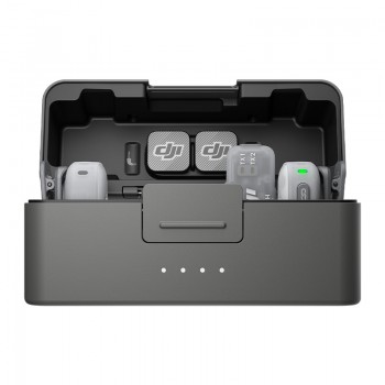 System mikrofonów bezprzewodowych DJI Mic Mini 2 (2 TX + 1 Mobile RX + Etui ładujące)