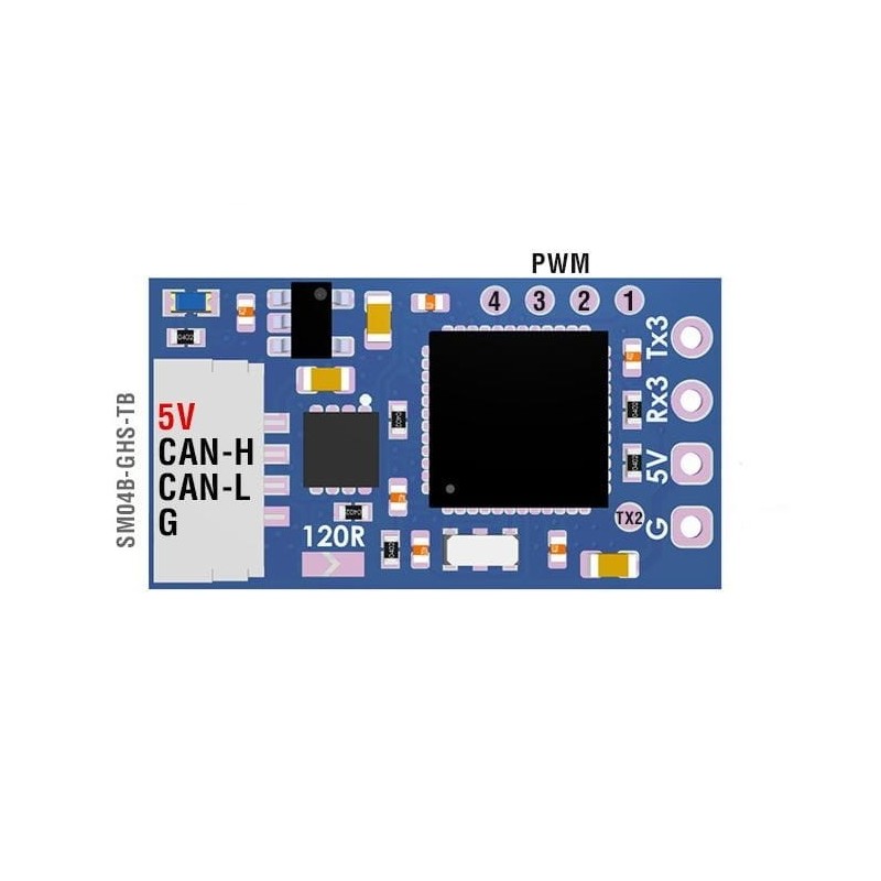 Adapter MATEK CAN-L4-RC AP_Periph CAN RC Input Adapter