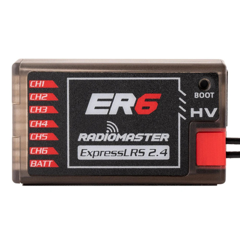 Odbiornik PWM RadioMaster ER6 ExpressLRS 2.4GHz