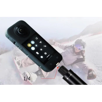 Aluminiowy kijek 150cm Invisible Selfie Stick