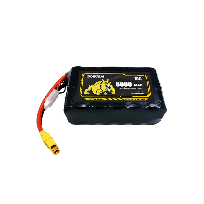 DOGCOM 6S2P 8000mAh 22,2V 6S2P 10C LiIon Battery