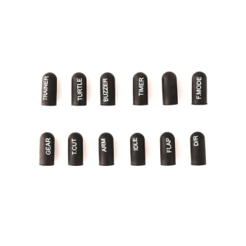RadioMaster Labeled Silicon Switch Cover Set (12pcs)