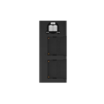 Uniweralna ładowarka dwukanałowa Newell DL-USB-C do akumulatorów NP-F550 & NP-F770 & NP-F970