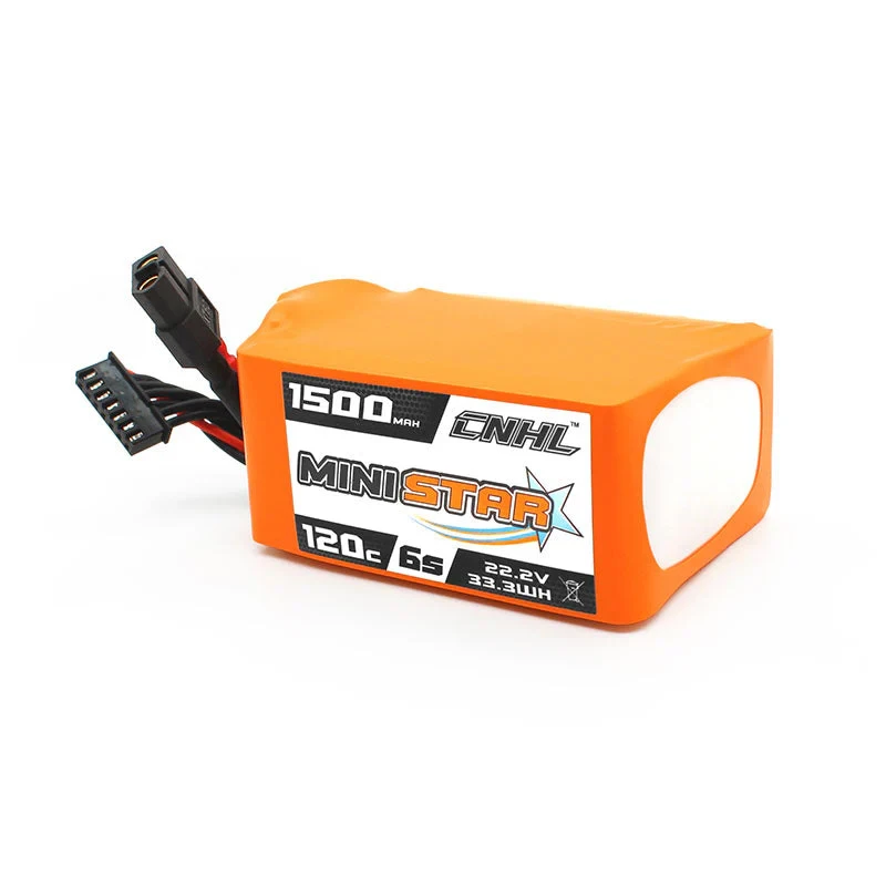 Akumulator CNHL MiniStar LiPo 6S 1500mAh 22.2V 120C XT60