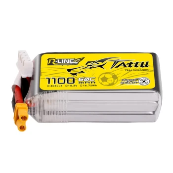 Akumulator Tattu R-Line 1100mAh 15.2V 60C 4S1P HV XT30