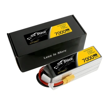 Tattu 7000mAh 6S 22.2V 25C XT90 Battery