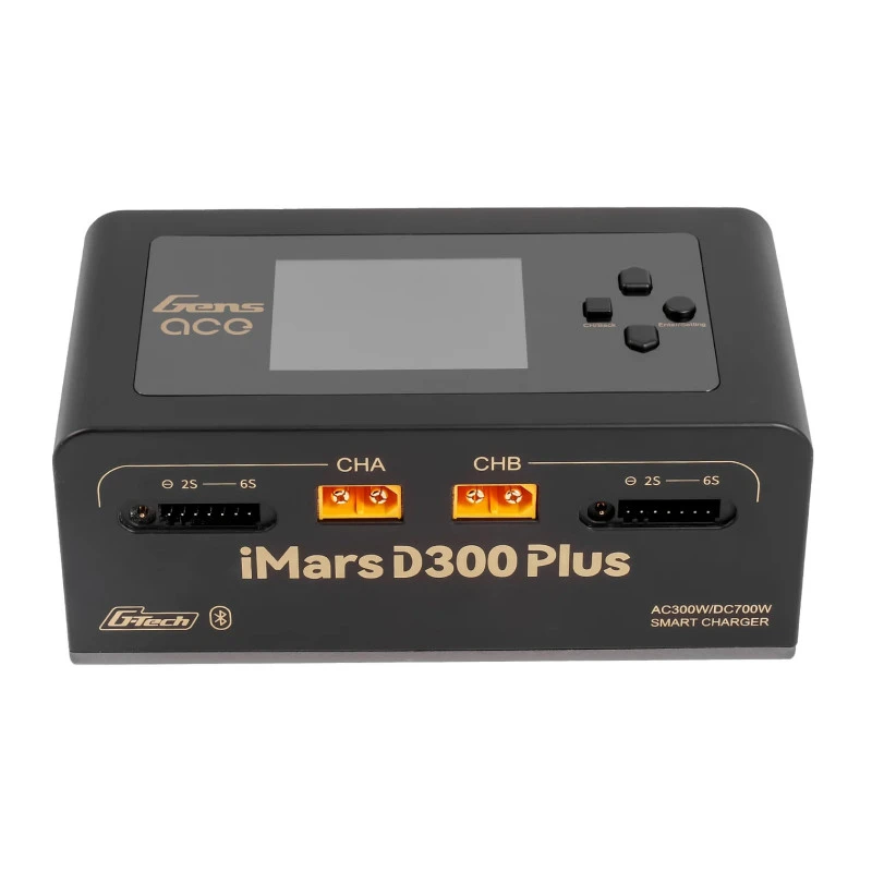 Gens ace iMars D300 Plus Smart Charger Dual-Channel G-tech