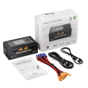 Ładowarka Gens ace iMars D300 Plus Smart Charger Dual-Channel G-tech