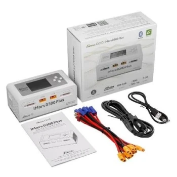 Ładowarka Gens ace iMars D300 Plus Smart Charger Dual-Channel G-tech