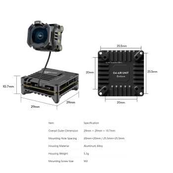 Flywoo O4 Air Unit Wide Pro (MP66)